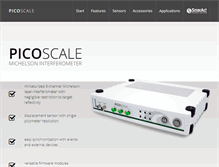 Tablet Screenshot of picoscale.com